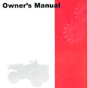 1998 Honda TRX 250 FOURTRAX RECON OWNER'S MANUAL - PDF DOWNLOAD
