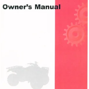 1998 Honda TRX450E OWNER'S MANUAL - PDF DOWNLOAD