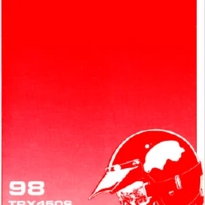 1998 Honda TRX450S Fourtrax Foreman S Owner's Manual - PDF DOWNLOAD