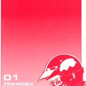 2001 Honda TRX400EX Sportrax400EX Owner's Manual - PDF DOWNLOAD