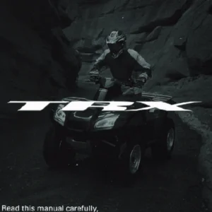 2006 Honda TRX250TM Fourtrax RECON Owner's Manual - PDF DOWNLOAD