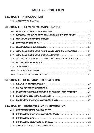 Allison Transmission 3000 & 4000 Product Families 4th Generation ...