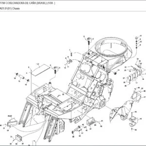 CASE IH 7700 COSECHADORA DE CAÑA (BRASIL) Catálogo de Peças - PDF DOWNLOAD (Spanish)