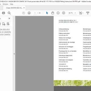 CLAAS ATOS 240-220 Stage IIIb T2 ATOS 350-330 Stage IIIb T2 Hydraulic valves kit Fitting instructions Manual_DE_EN_FR_ES_IT_RU - PDF DOWNLOAD