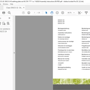CLAAS DISCO 32 DISCO 28 DISCO 24 Swathing plate out Assembly instructions Manual_DE_EN_FR_ES_IT_RU_PL_RO_ZH_NL - PDF DOWNLOAD