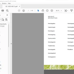 CLAAS EASY GPS PILOT & FLEX Operator Manual PDF Download