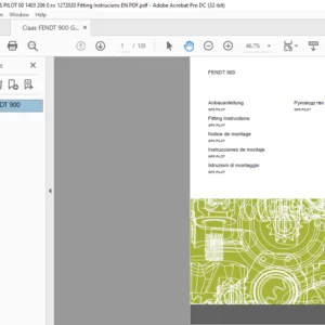 CLAAS FENDT 900 Fitting instructions Manual_DE_EN_FR_ES_IT_RU - PDF DOWNLOAD