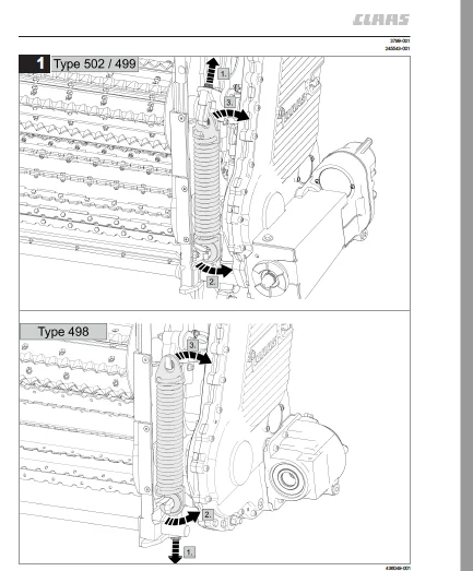 CLAAS JAGUAR 990-930 Tension spring Assembly instructions Manual_DE_EN_FR_ES_IT_RU_PL_RO_ZH_NL - PDF DOWNLOAD - Image 2