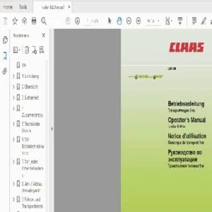 CLAAS LEXION Trailer 9.00 M Operator's Manual_FR_DE_EN_RU - PDF DOWNLOAD