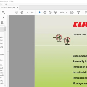 CLAAS LINER 650 TWIN  Assembly instructions Manual_DE_EN_FR_IT_ES_NL_DA - PDF DOWNLOAD