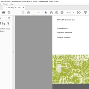 CLAAS RTK FARM BASE 160 Radio Conversion instructions Manual_DE_EN_FR - PDF DOWNLOAD