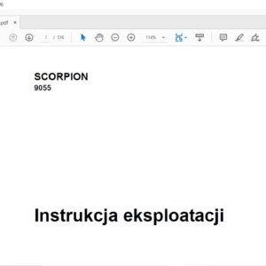 CLAAS SCORPION 9055 Instrukcja eksploatacji Manual - PFD DOWNLOAD (polish)