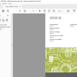 CLAAS XERION 5000 - 4500 XERION 5000 - 4000 Fitting Instructions Manual - PDF DOWNLOAD