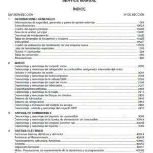 Case CX235C SR Tier 4 ESCAVADORA SOBRE ORUGAS Service Manual 47362632 - PDF DOWNLOAD (Spanish)
