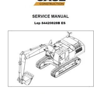 Case Excavadora sobre orugas CX300C Tier 4 Service Manual Lep 84420828B - PDF DOWNLOAD (Spanish)