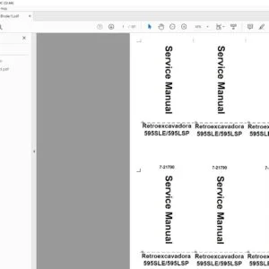 Case Retroexcavadora 595SLE 595LSP Service Manual 7-21790 - PDF DOWNLOAD (Spanish)