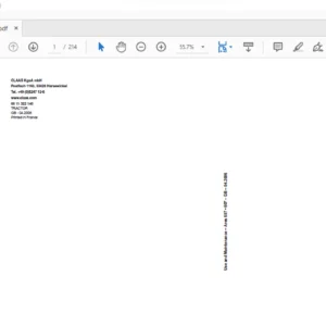 Claas ARES 547  557 567 577 ARES 617  657  697 Use and Maintenance Manual - PDF DOWNLOAD