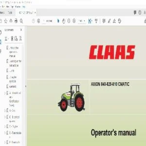 Claas AXION 840-820-810 CMATIC Operator's manual - PDF DOWNLOAD