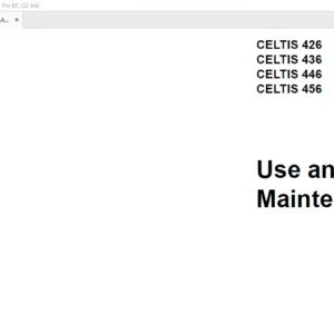 Claas CELTIS 426 CELTIS 436 CELTIS 446 CELTIS 456 Use and Maintenance Manual - PDF DOWNLOAD