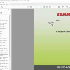 Claas DISCO Systemtechnik - PDF DOWNLOAD (German)