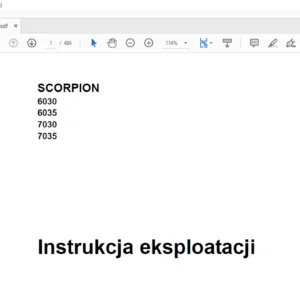 Claas SCORPION 6030 6035 7030 7035 Instrukcja obsługi Manual - PDF DOWNLOAD (polish)