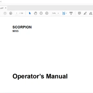 Claas SCORPION 9055 Operator’s Manual - PDF DOWNLOAD
