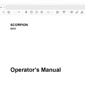 Claas Telehandler SCORPION 9055 Operator’s Manual - PDF DOWNLOAD