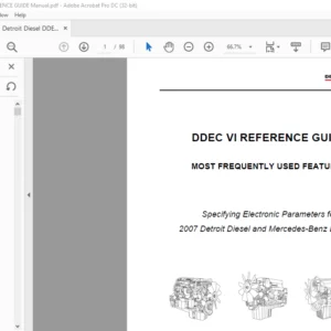 Detroit Diesel DDEC VI REFERENCE GUIDE Manual - PDF DOWNLOAD