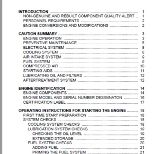 Detroit Diesel EPA07 SERIES 60 ENGINE OPERATOR'S Manual - PDF DOWNLOAD