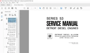 Detroit Diesel Series 53 Service Manual - PDF DOWNLOAD