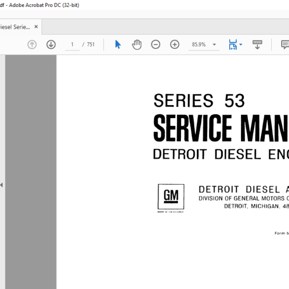 Detroit Diesel Series 60 Parts Catalog Manual Pdf Download