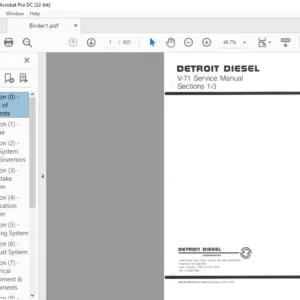 Detroit Diesel V-71 Service Manual - PDF DOWNLOAD