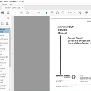 Detroit Diesel® Series 60® Diesel & Natural Gas-Fueled Engines Service Manual - PDF DOWNLOAD