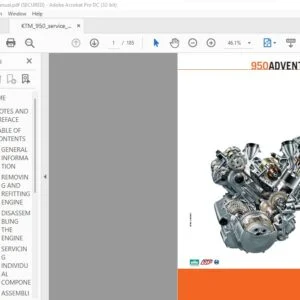 KTM 950 Repair Manual - PDF DOWNLOAD