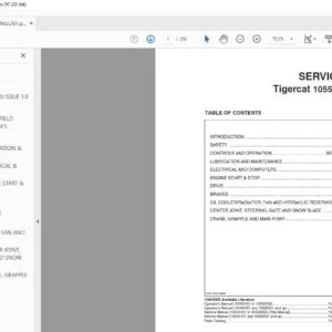 Tigercat 1055 FORWARDER SERVICE MANUAL - PDF DOWNLOAD