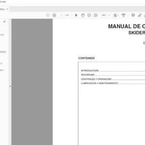 Tigercat 620 SKIDER MANUAL DE OPERACIÓN - PDF DOWNLOAD (Spanish)