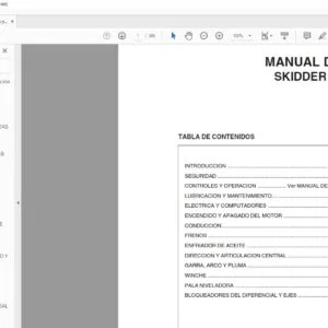 Tigercat 620C SKIDDER MANUAL DE SERVICIO - PDF DOWNLOAD (Spanish)