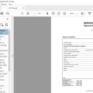 Tigercat 630 SKIDDER SERVICE MANUAL - PDF DOWNLOAD