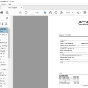 Tigercat 630B SKIDDER SERVICE MANUAL - PDF DOWNLOAD