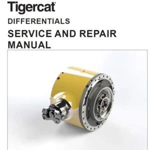 Tigercat DIFFERENTIALS SERVICE AND REPAIR MANUAL - PDF DOWNLOAD