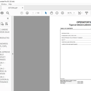 Tigercat M822C LM830C MULCHER OPERATOR'S MANUAL - PDF DOWNLOAD