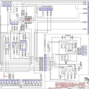 Tigercat PROCESSOR H250D (250H3001 - 250H3500) Electrical & Hydraulic Schematic MANUAL - PDF DOWNLOAD