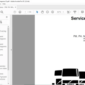 Volvo Trucks FM FH NH12 VERSION2 FM FH CHID A615020– FM FH CHID B421649– Wiring Diagram Manual - PDF DOWNLOAD