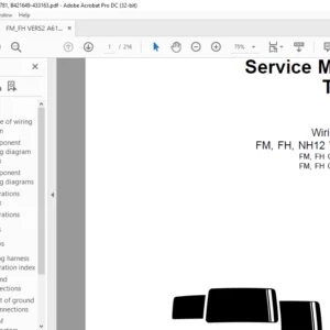 Volvo Trucks FM FH NH12 VERSION2 Wiring Diagram Manual - PDF DOWNLOAD