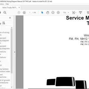 Volvo Trucks FM FH NH12 VERSION2 Wiring Diagram Manual 20177407 - PDF DOWNLOAD