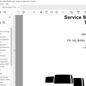 Volvo Trucks FM FH VAL-BAS4 VAL-CHD2 Wiring Diagram Manual - PDF DOWNLOAD
