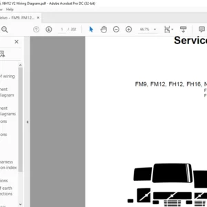 Volvo Trucks FM9 FM12 FH12 FH16 NH12 VERSION2 FM, FH CHID A610059– FM FH CHID B411901– Wiring Diagram Manual - PDF DOWNLOAD