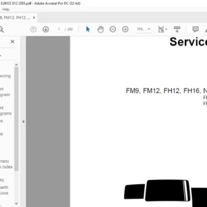 Volvo Trucks FM9 FM12 FH12 FH16 NH12 VERSION2 FM, FH CHID A610059– FM FH CHID B411901– Wiring Diagram Manual 20 037631 - PDF DOWNLOAD