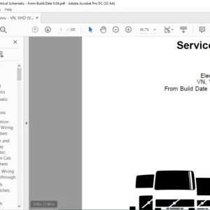 Volvo Trucks VN, VHD VERSION2 Electrical Schematic Manual - PDF DOWNLOAD