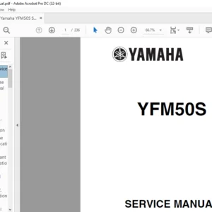 YAMAHA YFM50S Service Manual - PDF DOWNLOAD